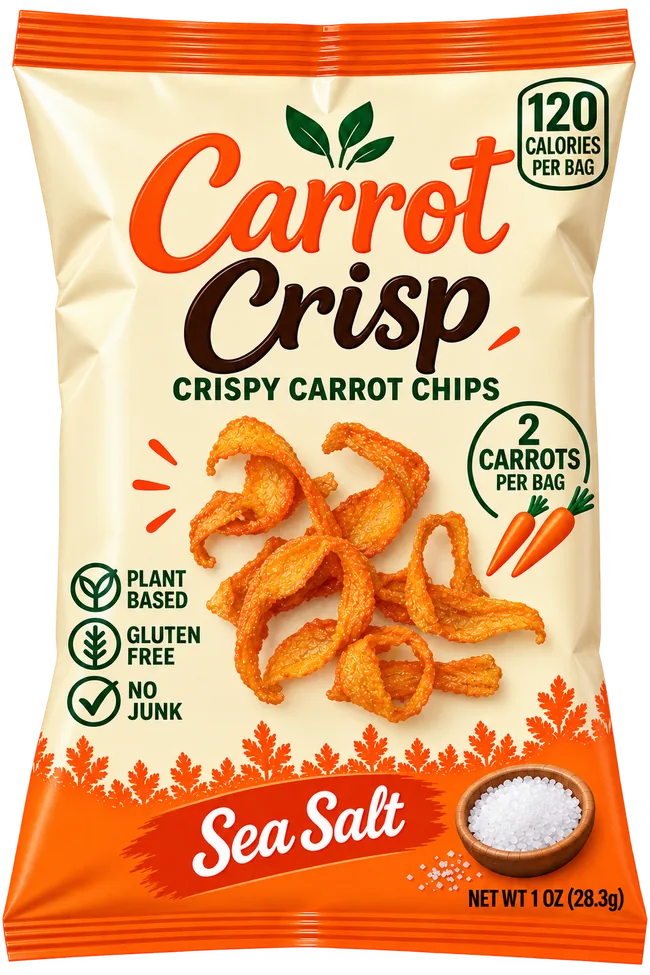 Carrot Crisp Original Salted bag